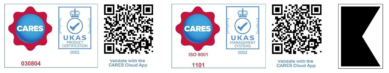 UK CARES Produkt Certification